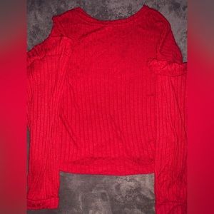 Red Long sleeve children’s sweater